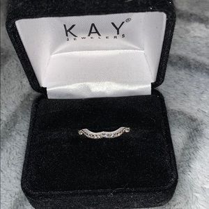 Kay’s Diamond Band 14K White Gold size 7